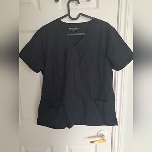 Options Black Scrub Top - Small